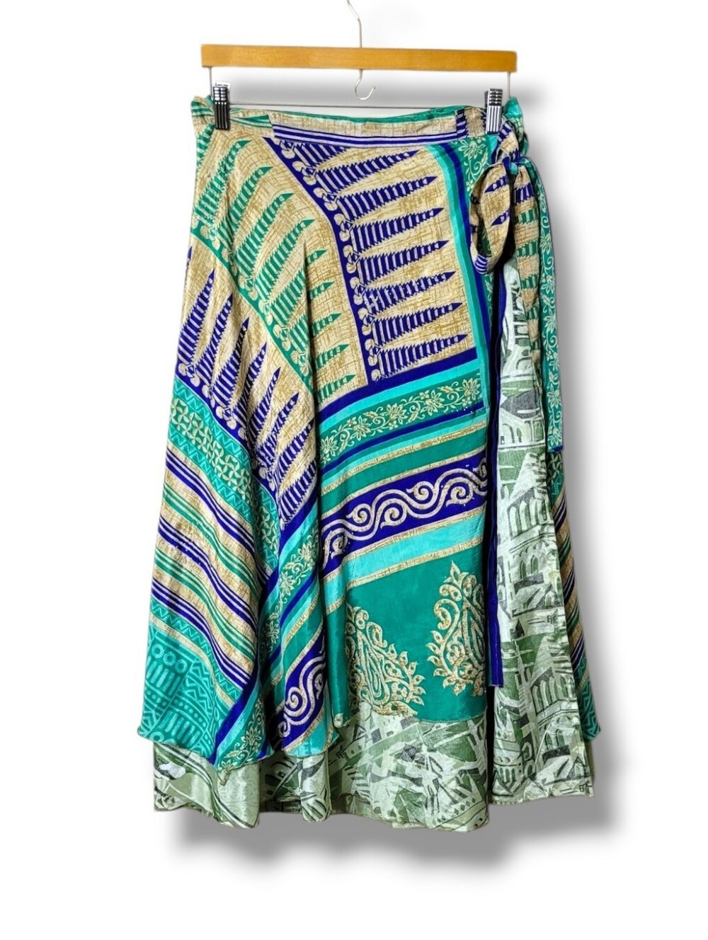 Earthbound Sari Wrap Skirt